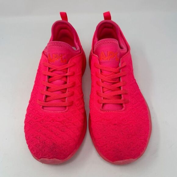 APL | Neon Impulse Red Techloom Phantom Athletic Shoes Women’s Size 9.5 - Picture 3 of 11